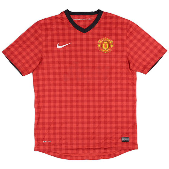 2012-13 Manchester United Home Shirt - 3/10 - (M)