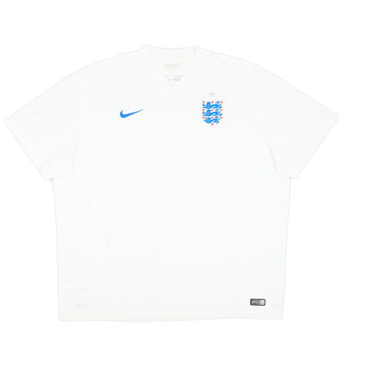 2014-15 England Home Shirt - 5/10 - (3XL)