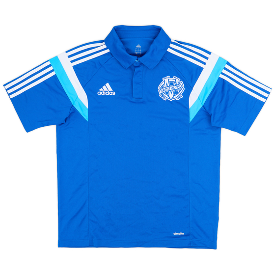 2014-15 Olympiqe Marseille adidas Polo Shirt - 9/10 - (L)