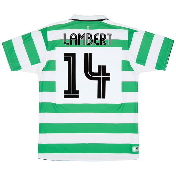 2004-05 Celtic Home Shirt Lambert #14 - 8/10 - (L)