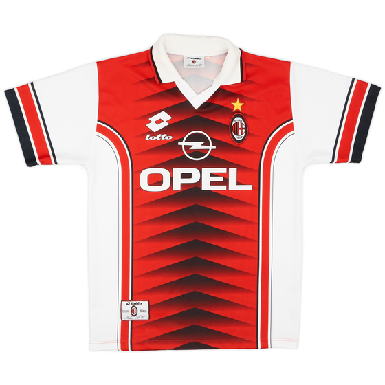 1996-97 AC Milan Lotto Training Shirt - 8/10 - (L)