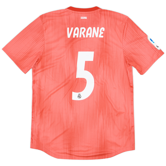2018-19 Real Madrid Third Shirt Varane #5 (L)
