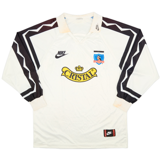 1995-96 Colo Colo Home L/S Shirt - 7/10 - (L)