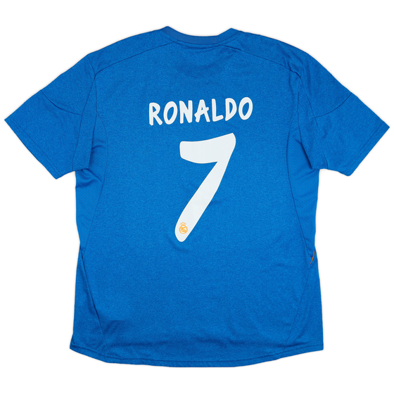 2013-14 Real Madrid Away Shirt Ronaldo #7 - 6/10 - (L)