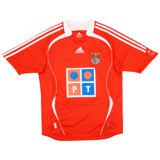 2006-07 Benfica Home Shirt - 8/10 - (XL.Boys)