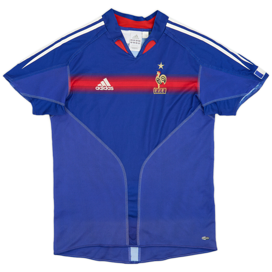 2004-06 France Home Shirt - 9/10 - (XL.Boys)