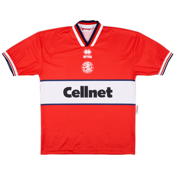 1997-98 Middlesbrough Home Shirt - 8/10 - (L)