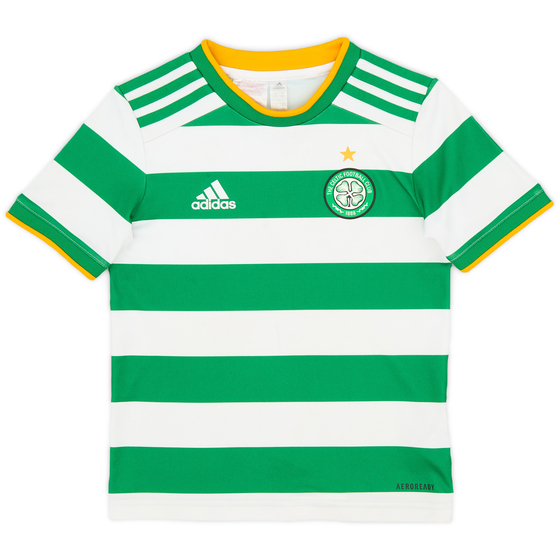 2020-21 Celtic Home Shirt - 8/10 - (5-6 Years)