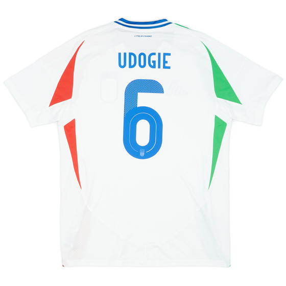 2024-25 Italy Away Shirt Udogie #6