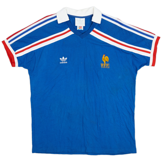 1985-90 France Home Shirt - 8/10 - (XL)