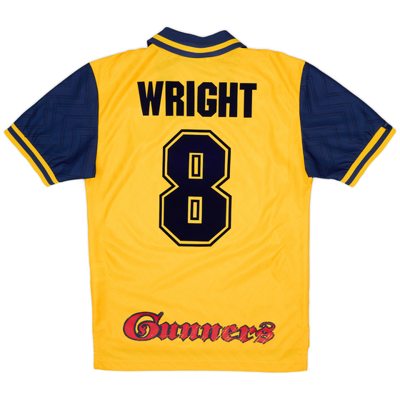 1996-97 Arsenal Away Shirt Wright #8 - 8/10 - (S)