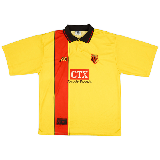 1997-98 Watford Home Shirt - 8/10 - (XL)