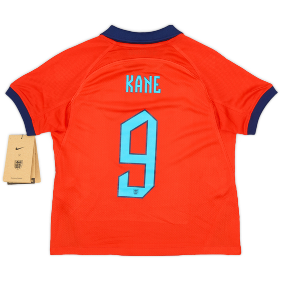 2022-23 England Away Shirt Kane #9 (Little Kids)