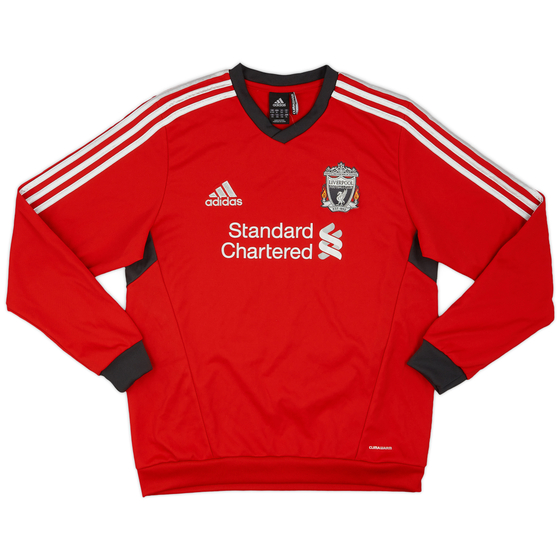 2011-12 Liverpool adidas Sweat Top - 6/10 - (XL.Boys)