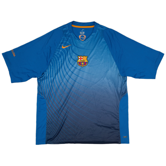 2006-07 Barcelona Nike Training Shirt - 9/10 - (XL)