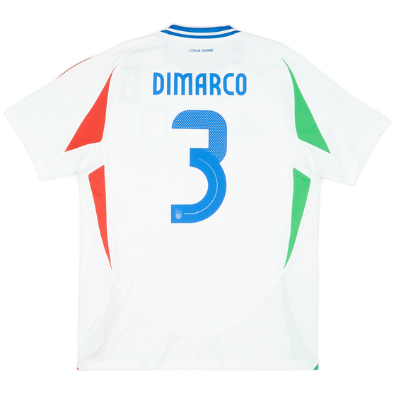 2024-25 Italy Away Shirt Dimarco #3