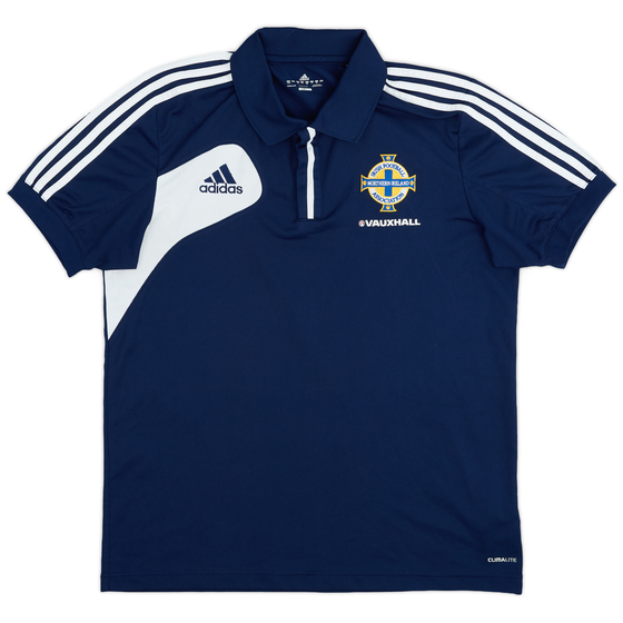 2012-13 Northern Ireland adidas Polo Shirt - 8/10 - (L)