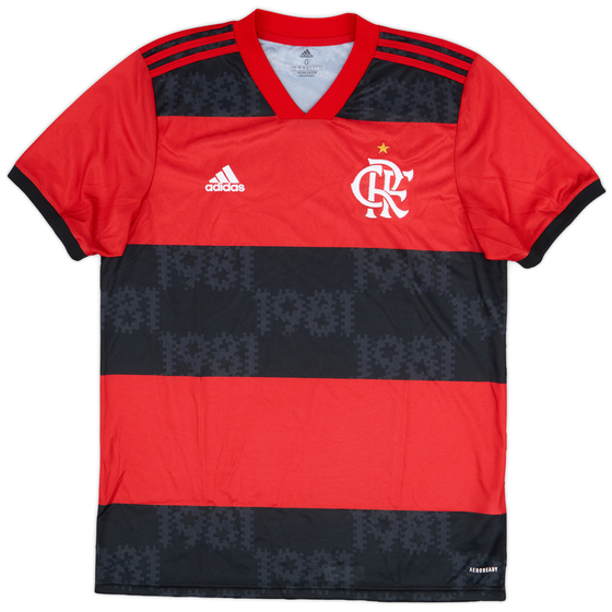 2021 Flamengo Home Shirt - 9/10 - (L)