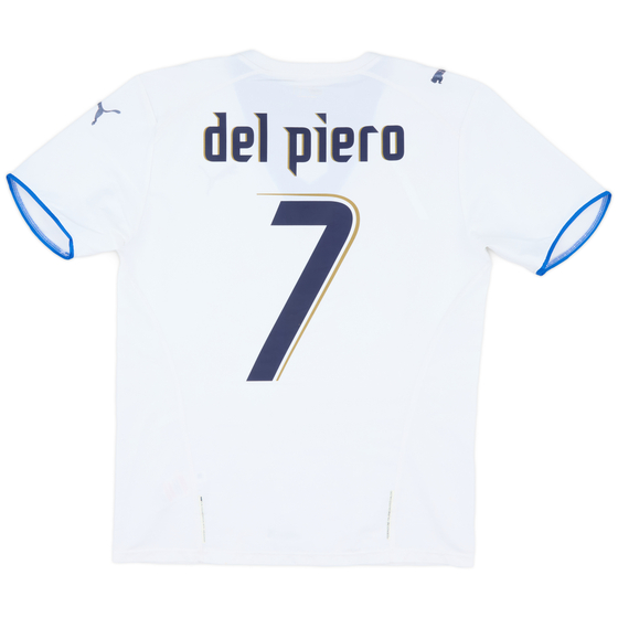 2006 Italy Away Shirt Del Piero #7 - 6/10 - (M)