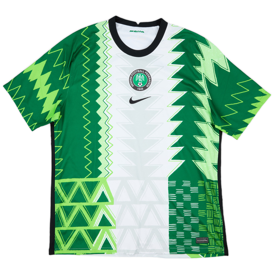2020-21 Nigeria Home Shirt - 9/10 - (XL)