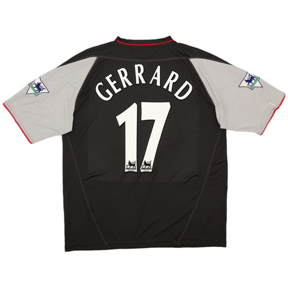 2002-04 Liverpool Away Shirt Gerrard #17 - 6/10 - (L)
