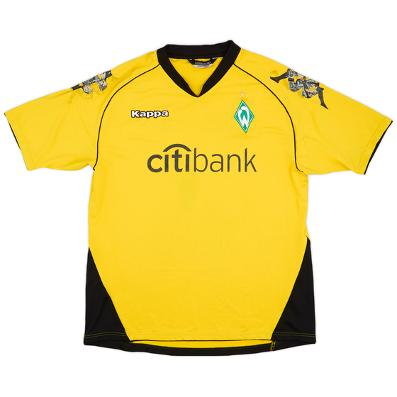 2008-09 Werder Bremen GK Shirt - 5/10 - (XXL)