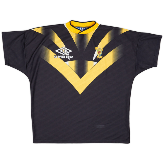 1994-95 Scotland Umbro Training Shirt - 9/10 - (XL)