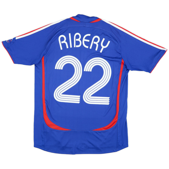 2006-07 France Home Shirt Ribery #22 - 8/10 - (S)