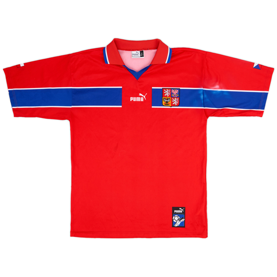 1998-00 Czech Republic Basic Home Shirt - 6/10 - (L)