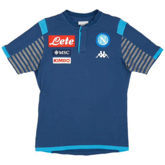2019-20 Napoli Kappa Polo Shirt - 9/10 - (M)