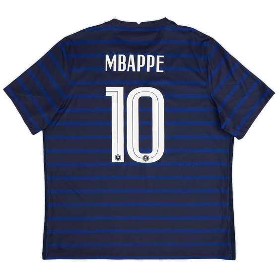 2020-21 France Home Shirt Mbappe #10 - 10/10 - (XXL)