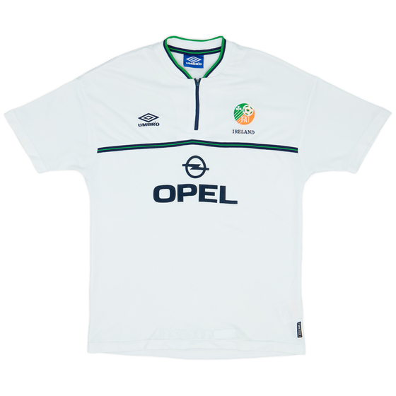 1999-00 Ireland Umbro Training Shirt - 8/10 - (L)