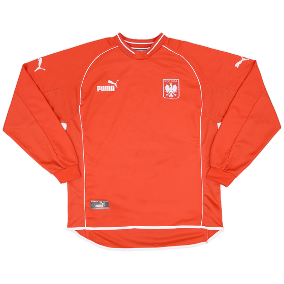 2001-02 Poland Away L/S Shirt - 8/10 - (M)