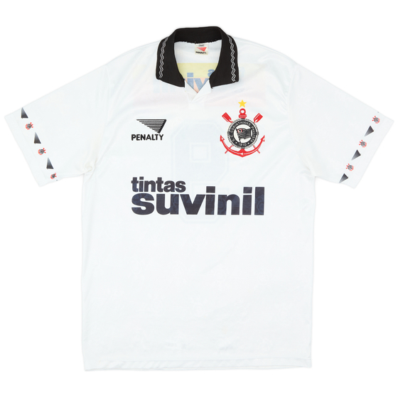 1995 Corinthians Home Shirt #9 - 9/10 - (M)