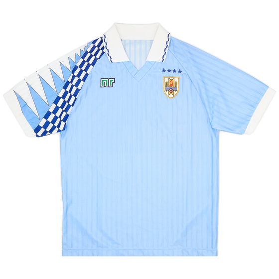 1992-95 Uruguay Home Shirt - 9/10 - (L)