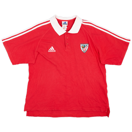1999-00 Athletic Bilbao adidas Polo Shirt - 9/10 - (L)