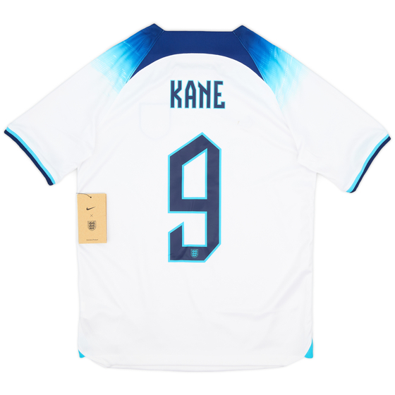 2022-23 England Home Shirt Kane #9 (XL.Boys)