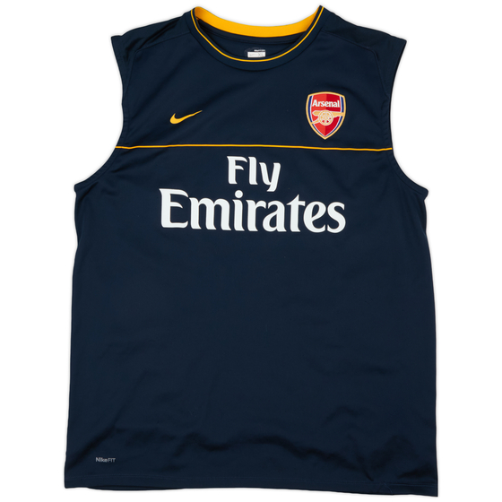 2008-09 Arsenal Nike Training Vest - 9/10 - (XL)