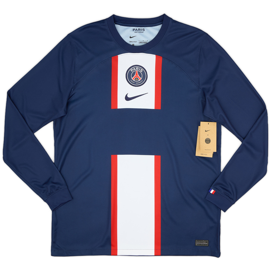 2022-23 Paris Saint-Germain Home L/S Shirt