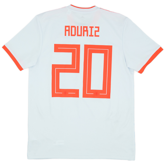 2018-19 Spain Away Shirt Aduriz #20 - 9/10 - (M)