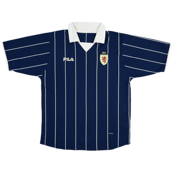 2002-03 Scotland Home Shirt - 8/10 - (L)