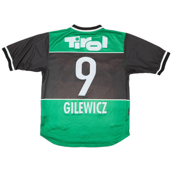 1999-00 Tirol Innsbruck Home Shirt Gilewicz #9 - 8/10 - (M)