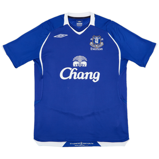 2008-09 Everton Home Shirt - 9/10 - (M)