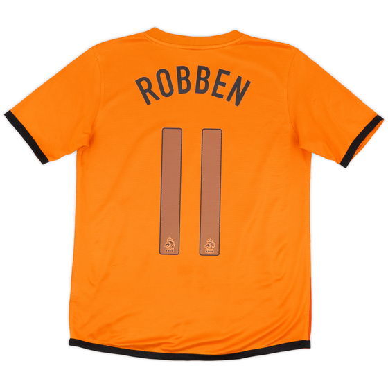 2012-13 Netherlands Home Shirt Robben #11 - 8/10 - (XL.Boys)