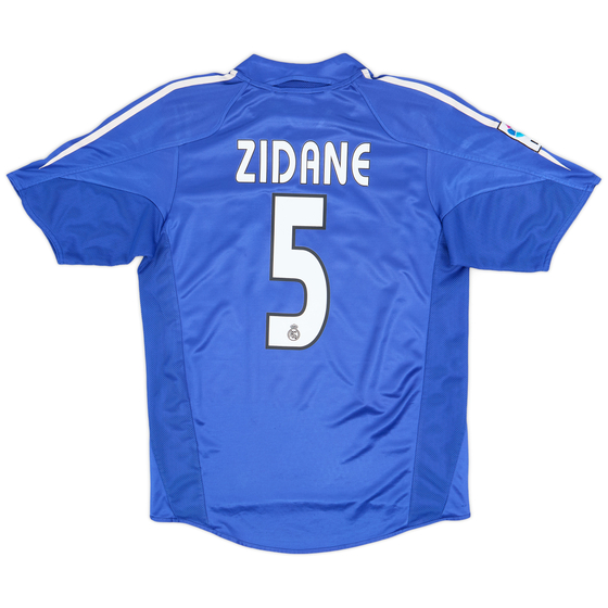 2004-05 Real Madrid Third Shirt Zidane #5 - 8/10 - (S)