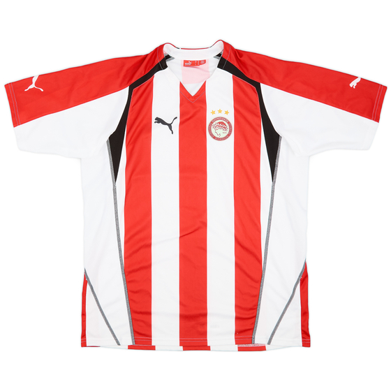 2005-06 Olympiakos Home Shirt - 9/10 - (XL)