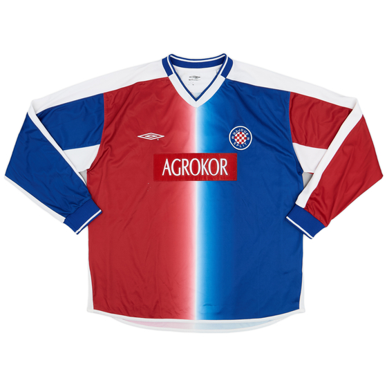 2004-06 Hajduk Split Away L/S Shirt - 8/10 - (XXL)