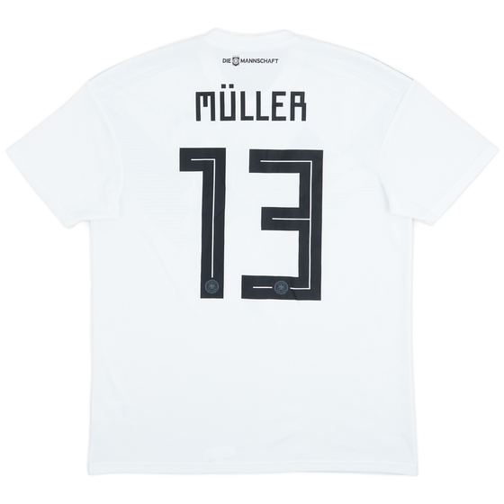 2018-19 Germany Home Shirt Muller #13 - 4/10 - (L)