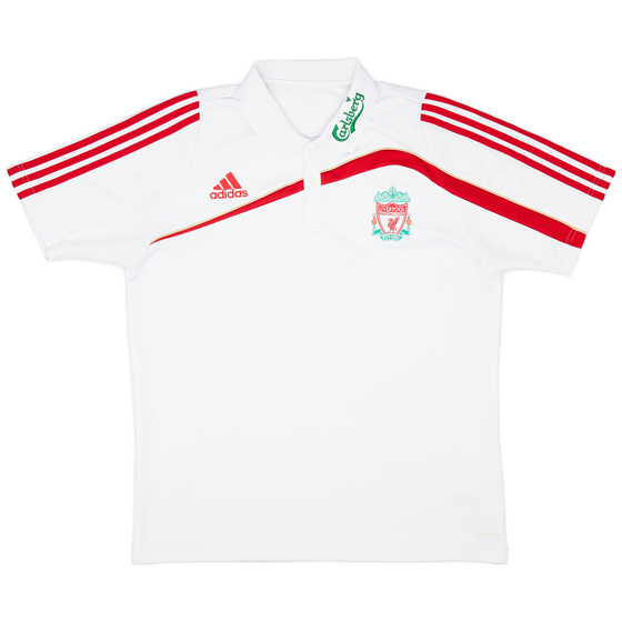 2009-10 Liverpool adidas Polo Shirt - 7/10 - (L)
