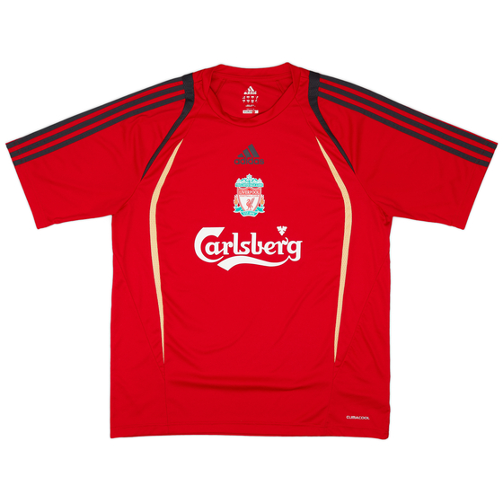 2009-10 Liverpool adidas Training Shirt - 7/10 - (L/XL)